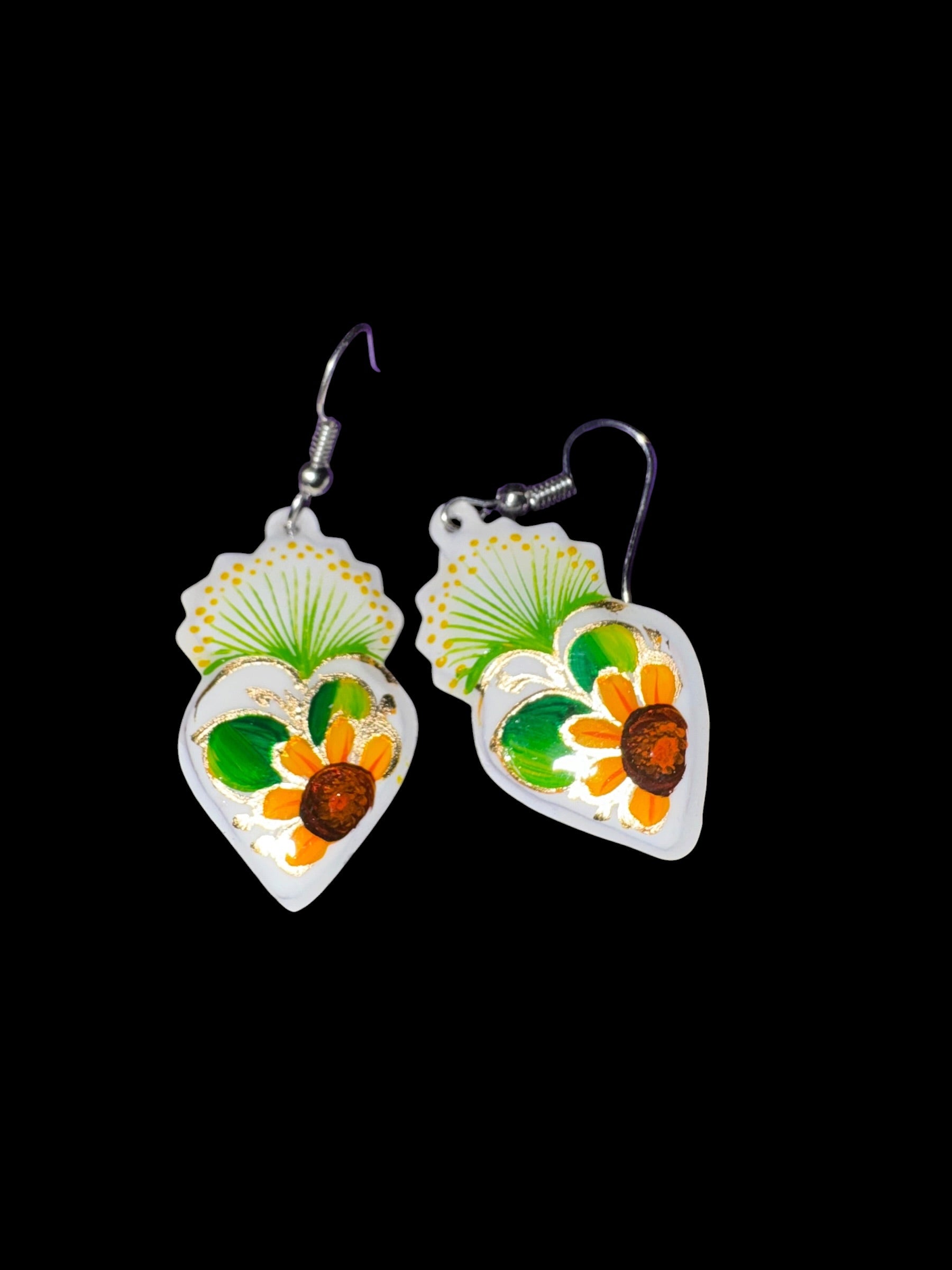 Copper earrings