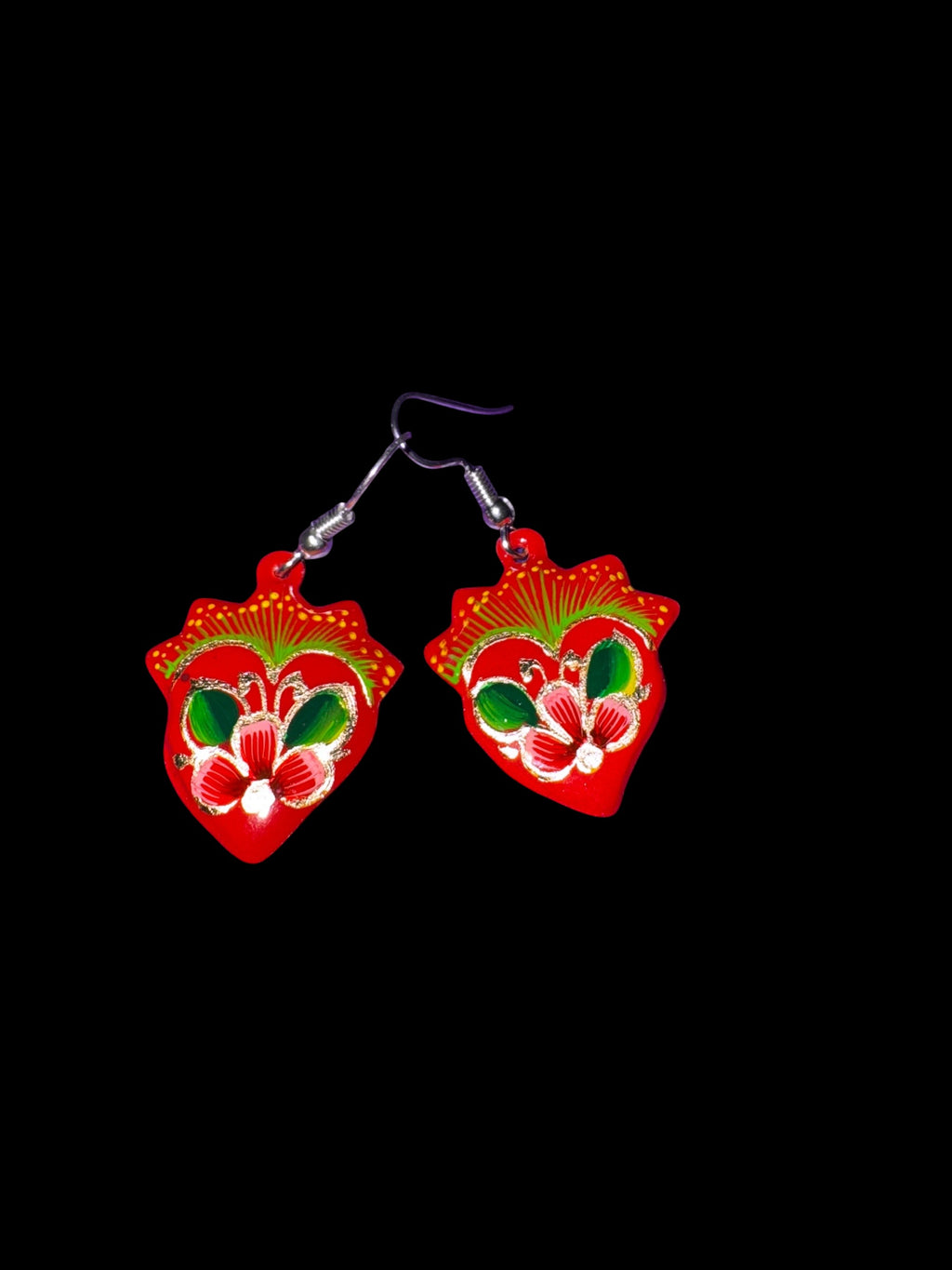 Copper earrings