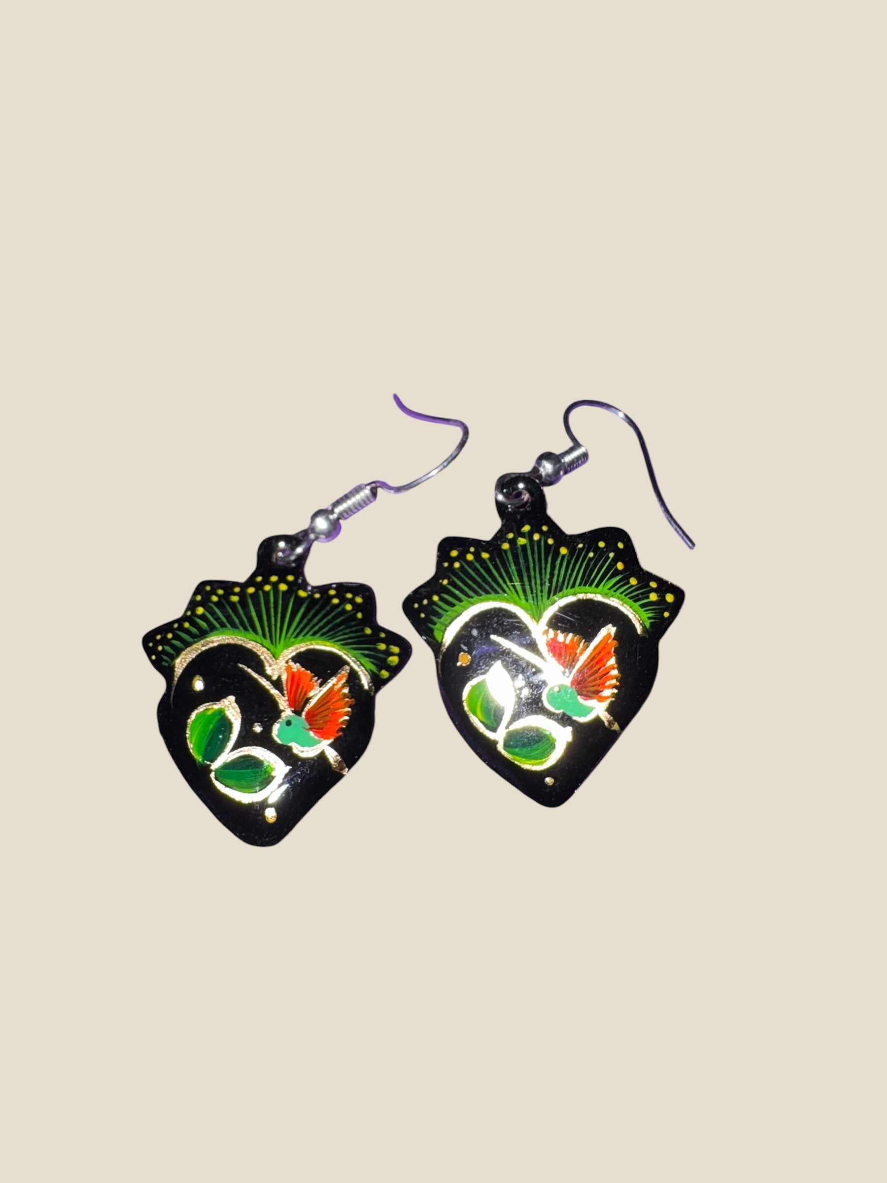 Copper earrings