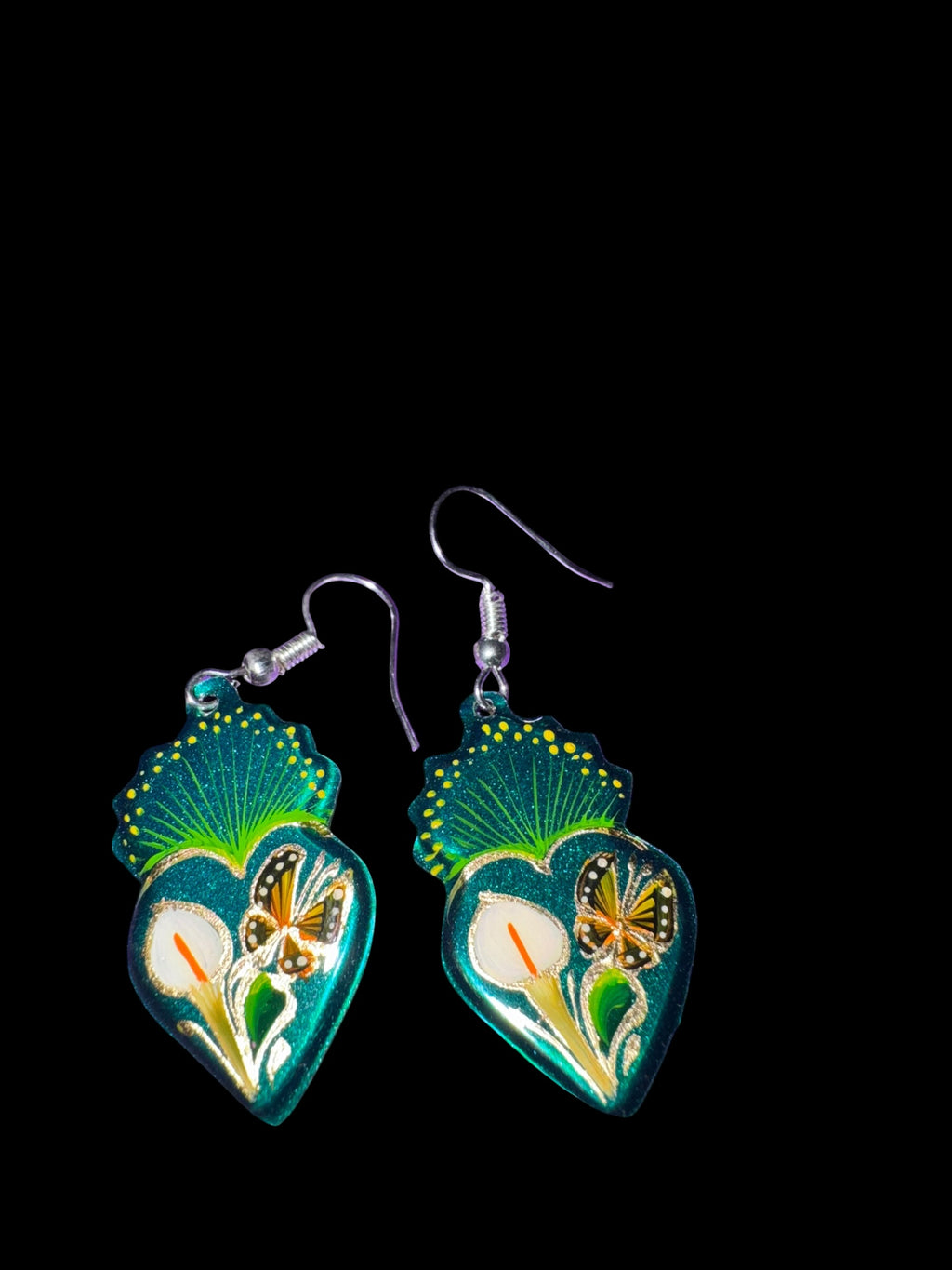 Copper earrings