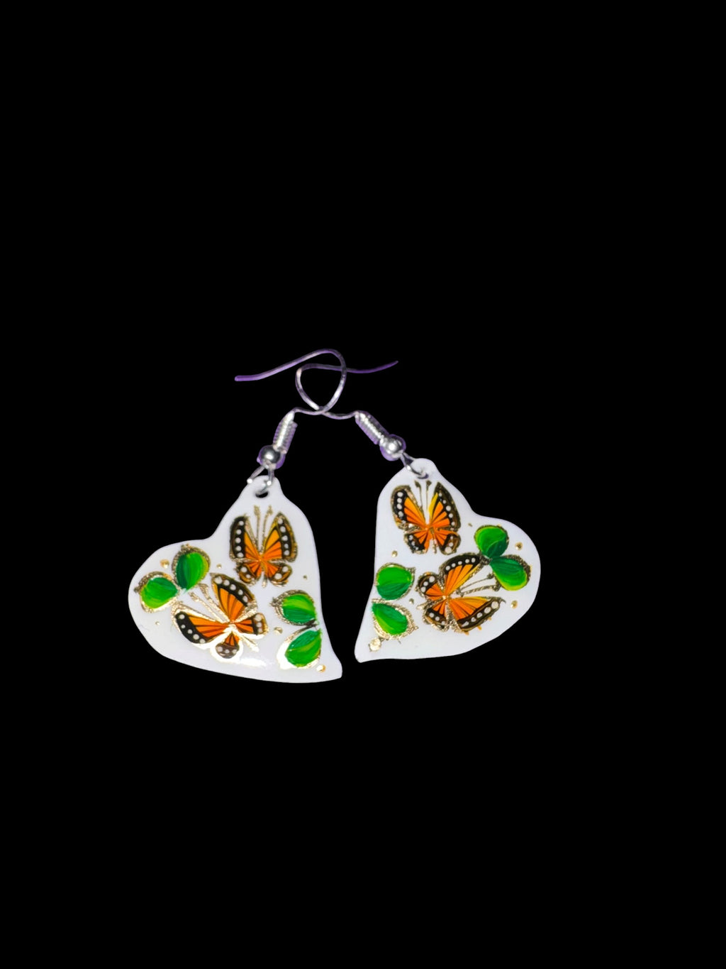 Copper earrings
