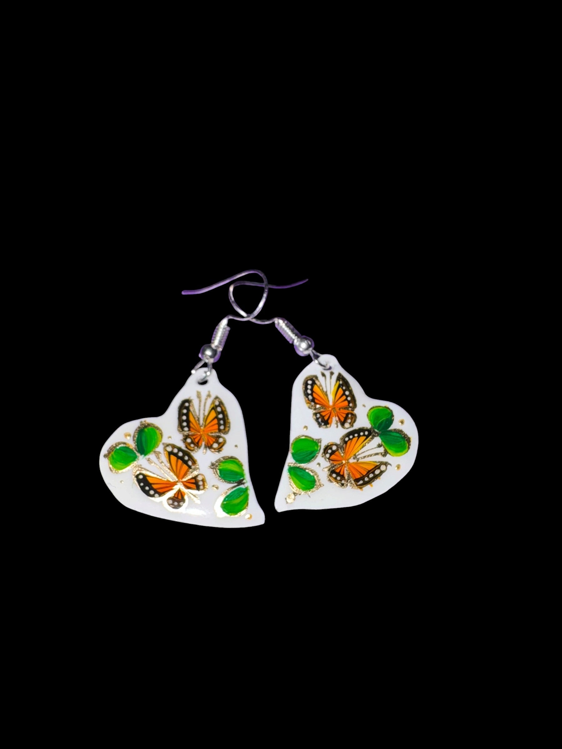 Copper earrings
