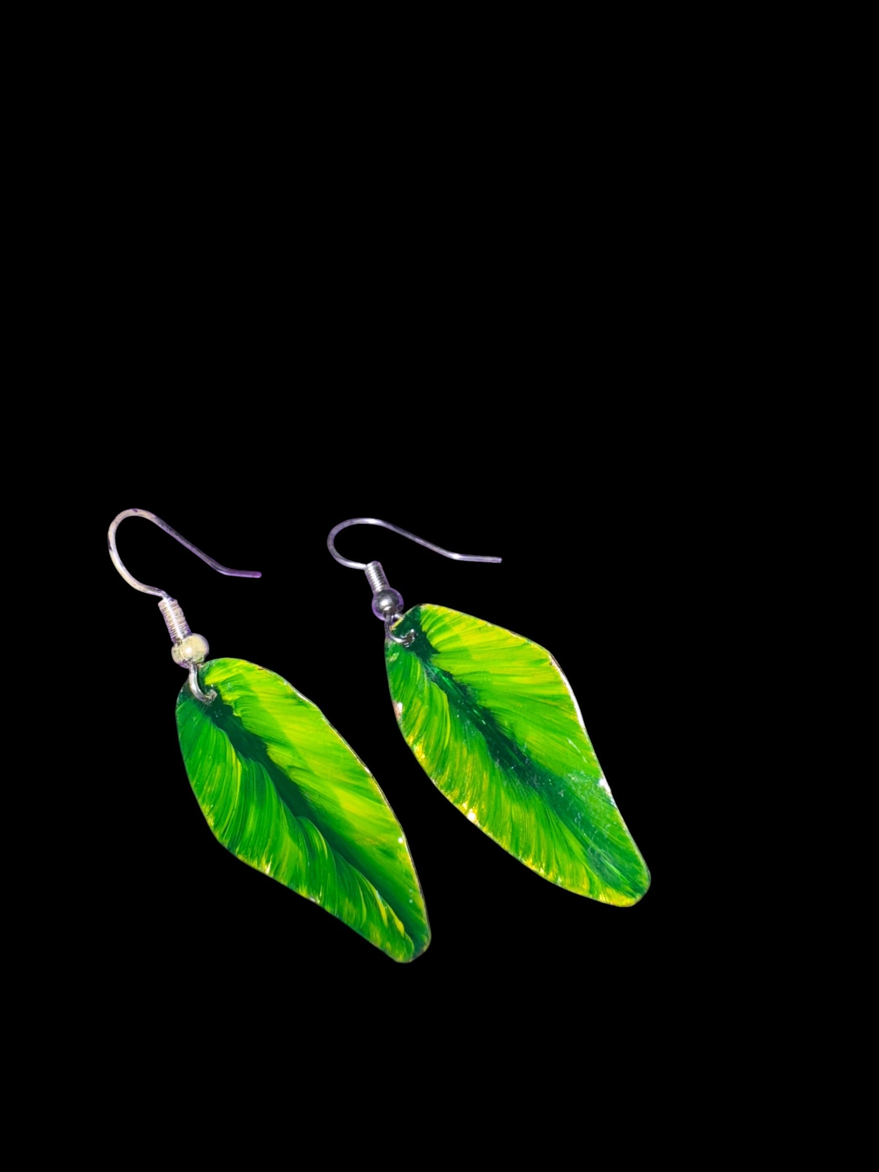 Copper earrings
