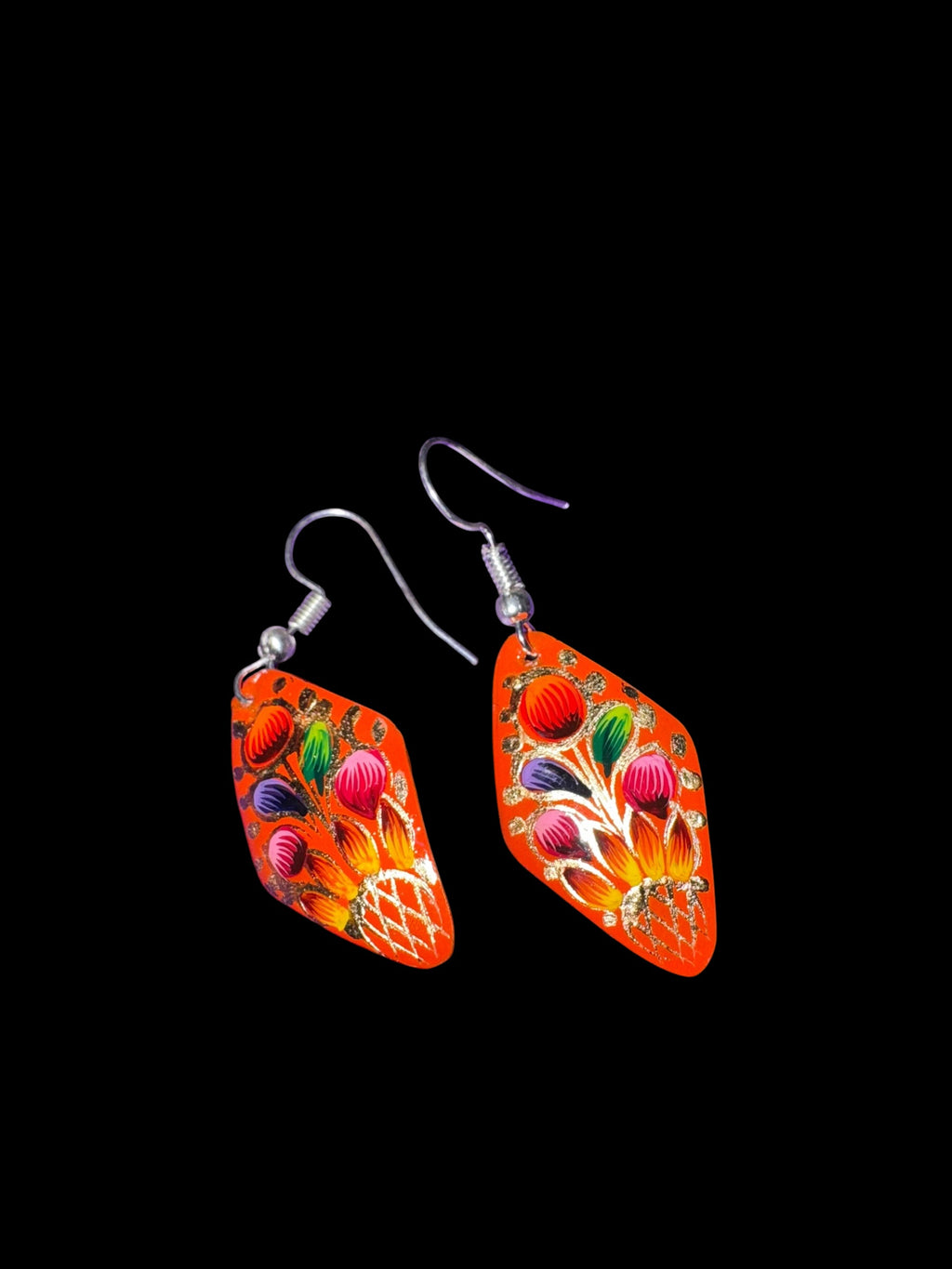 Copper earrings
