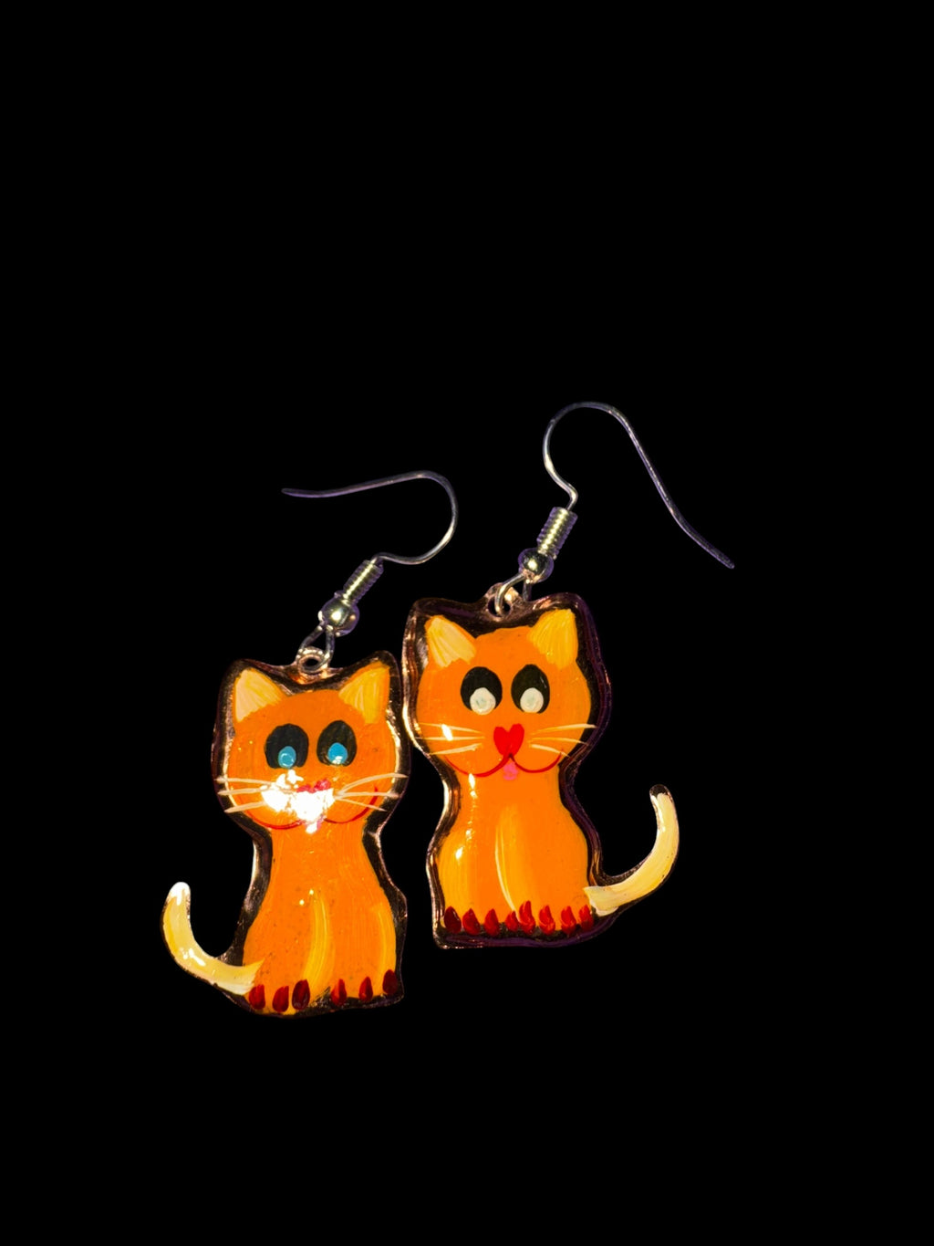 Copper earrings
