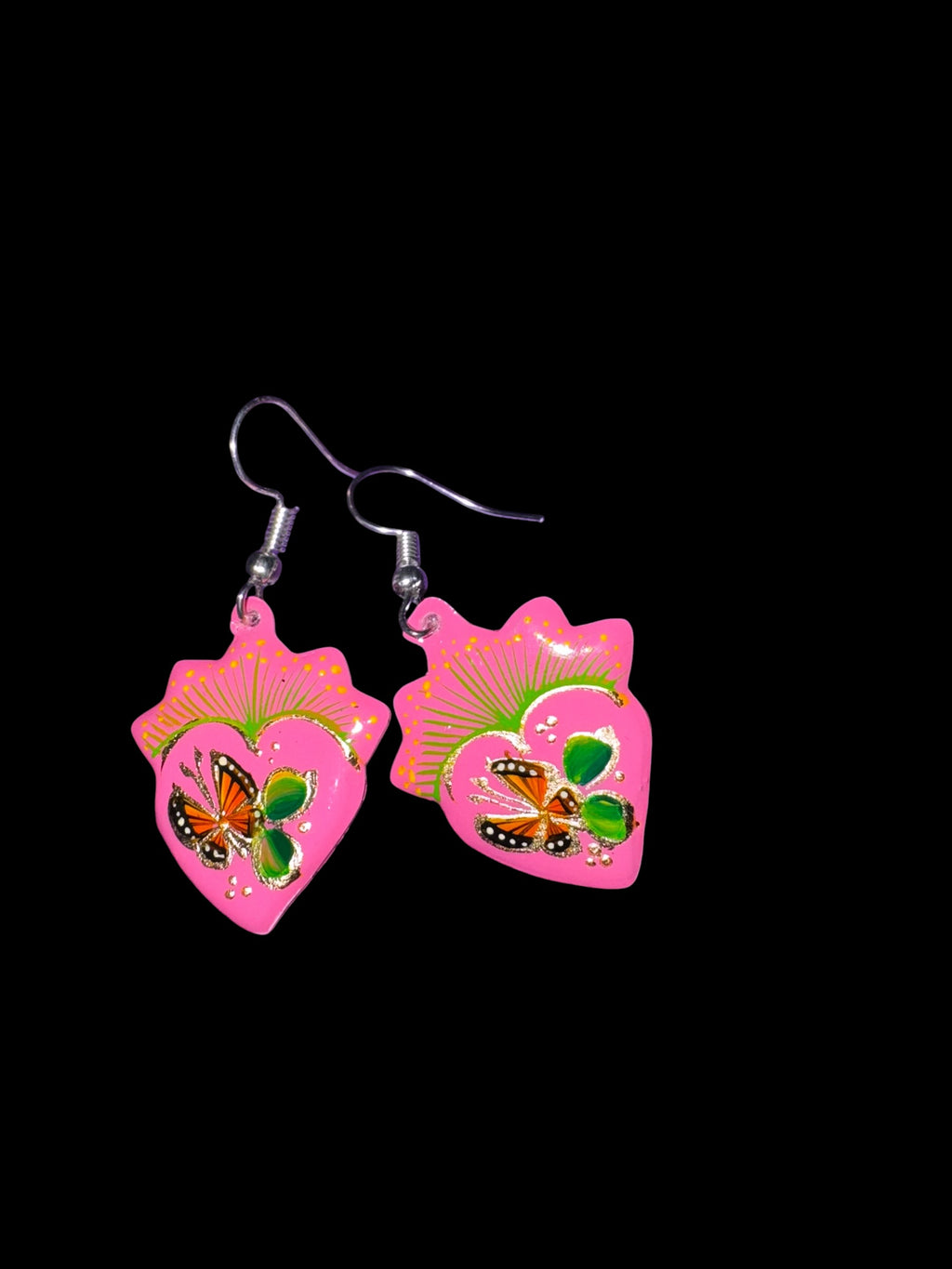 Copper earrings