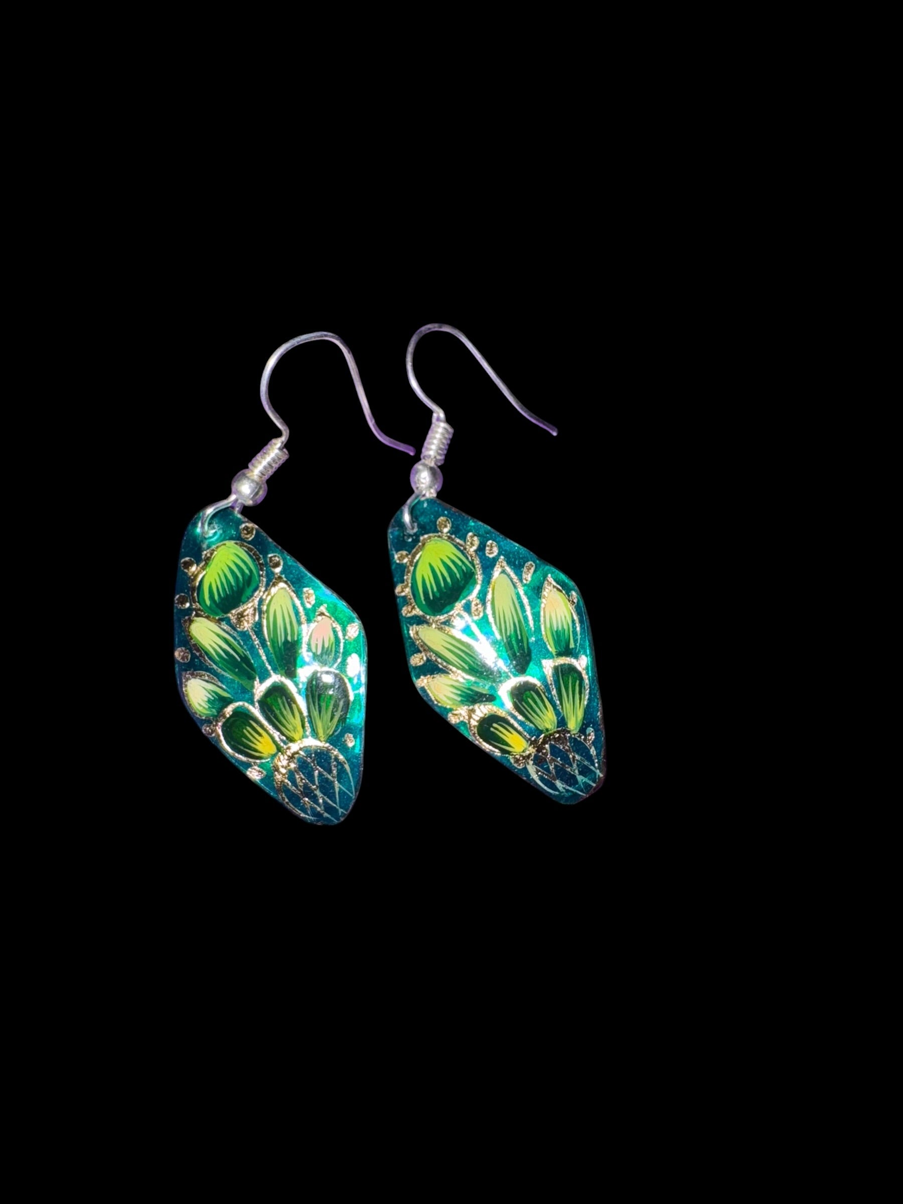 Copper earrings
