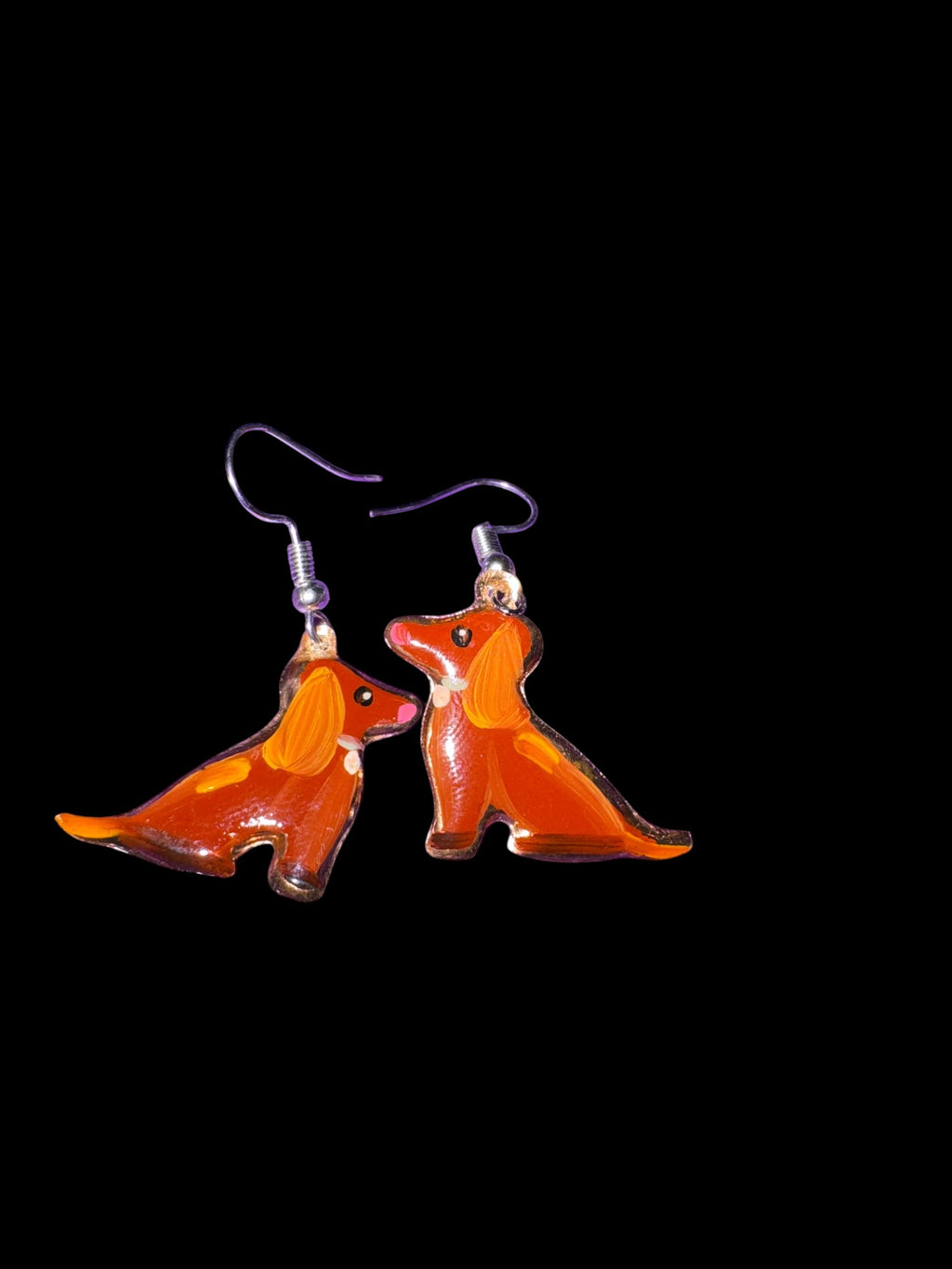 Copper earrings